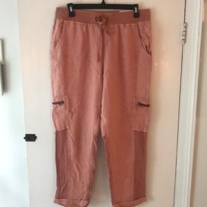 Soft Surroundings Crop Pant L